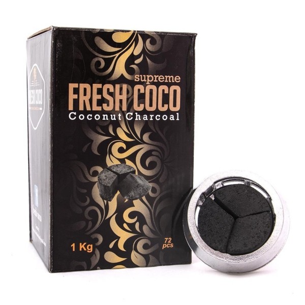 Καρβουνάκια Fresh Coco Supreme 1kg - Χονδρική